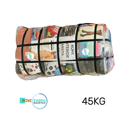 Fardo ropa interior mixta 45kg premium