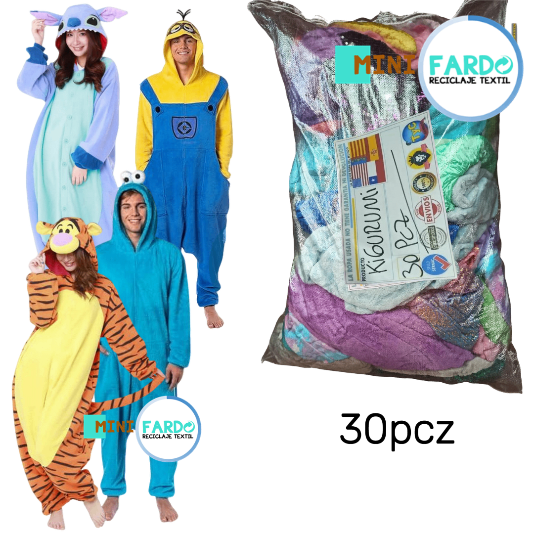 Pack 30 kigurumis pijamas premium
