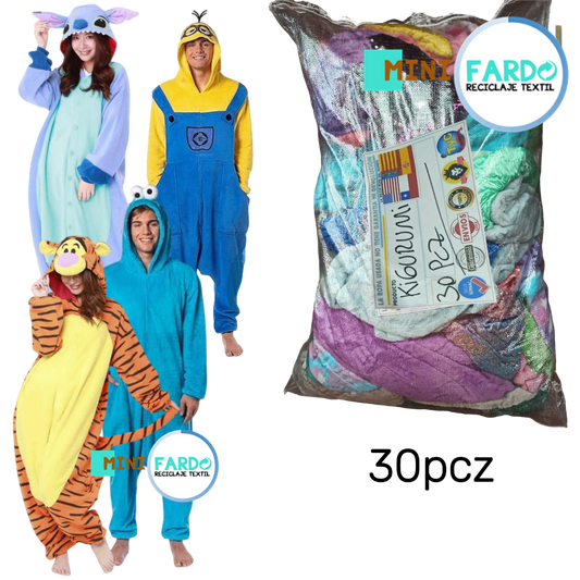 Pack 30 kigurumis pijamas premium