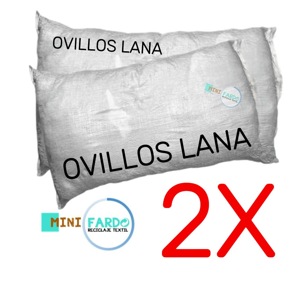 Fardos Ovillos Lana 2x129.000