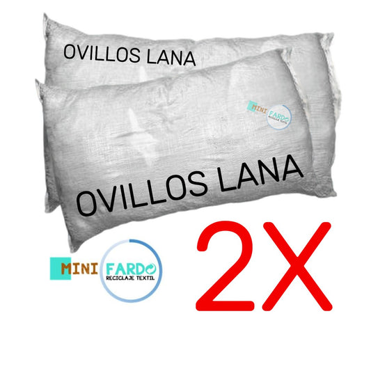 Fardos Ovillos Lana 2x129.000