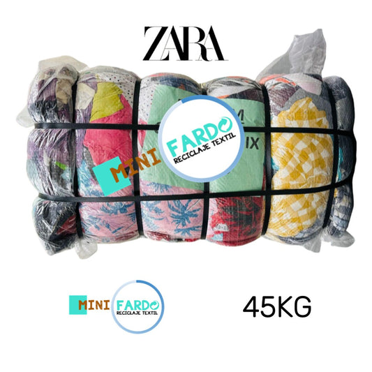 Fardo Ropa Zara 45kg