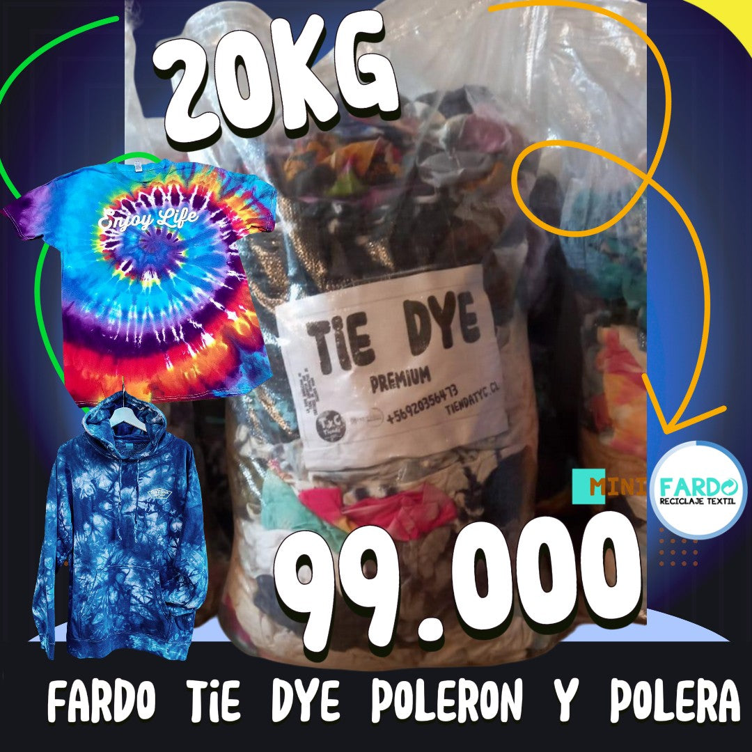 Fardo 20KG TIE DYE OPORTUNIDAD